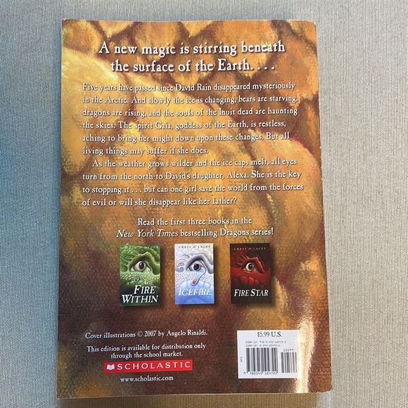 📚2/$6 The Fire Eternal #4 in the Last Dragon Chronicles Series - Picture 2 of 12